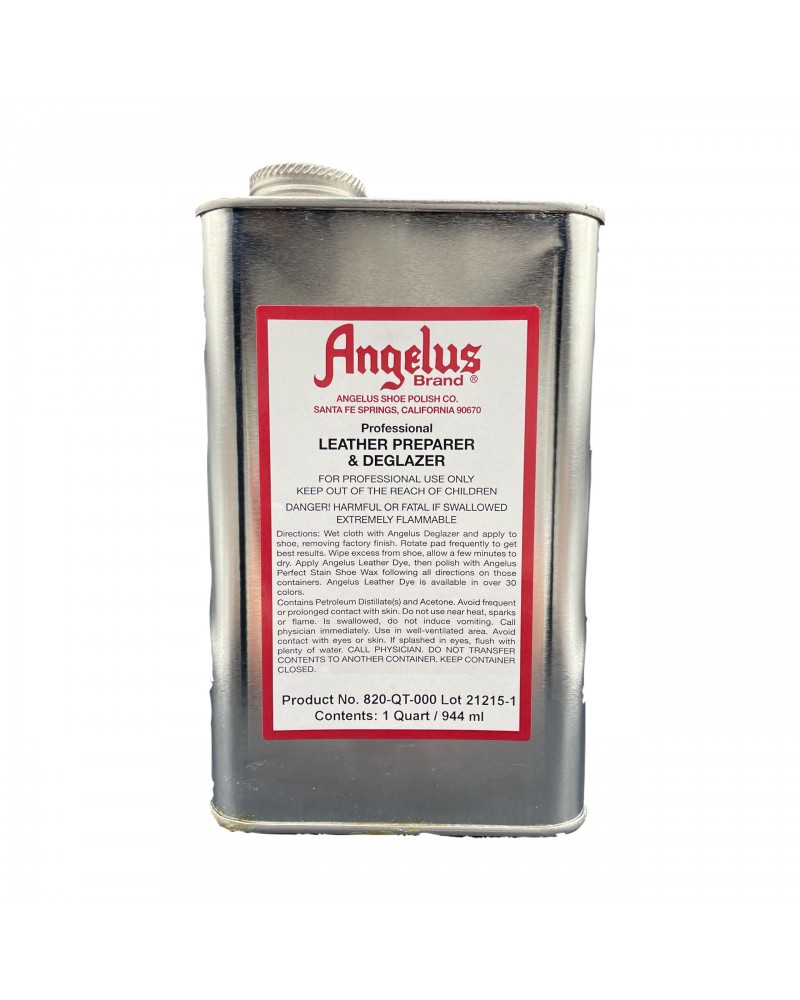 Angelus Dry Cleaner And Spot Remover1QT OR Angelus Leather Preparer And  Deglazer