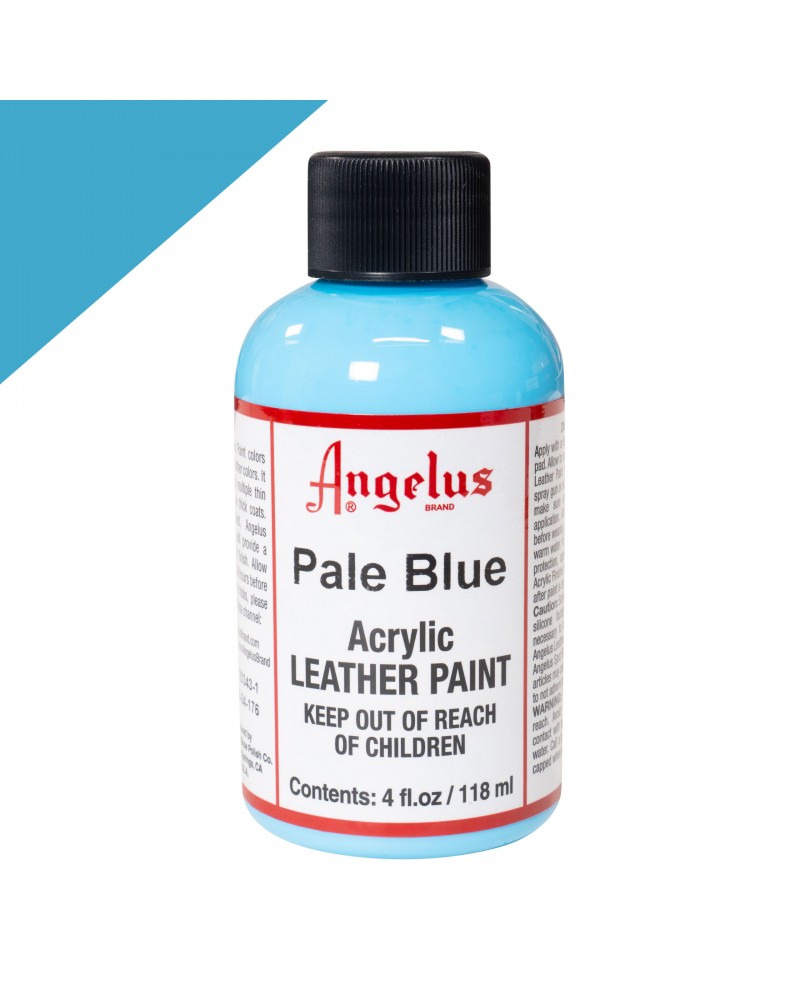  Angelus Light Blue Acrylic Leather Paint 1 oz : Arts