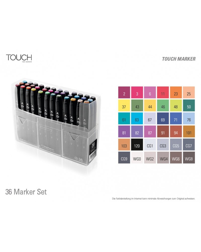 ShinHan Art Touch Twin Marker Sets, Marker Sets 