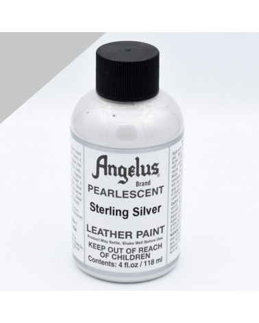  Angelus Acrylic Leather Paint Black 4oz