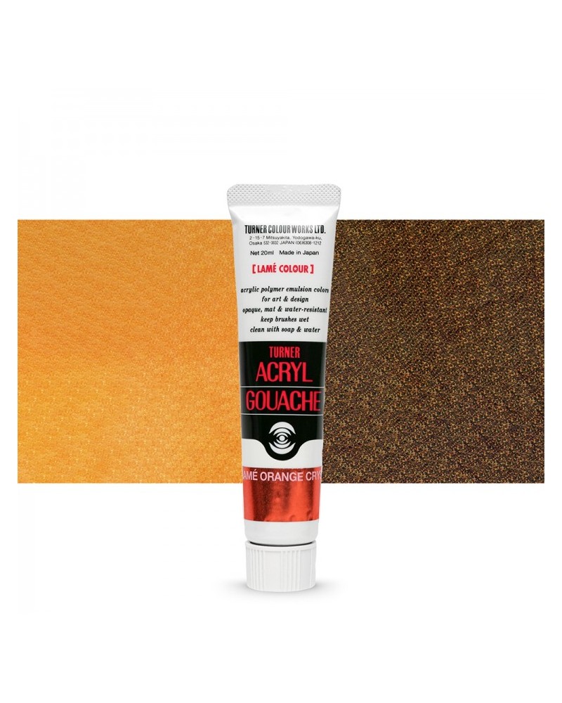 Acrylic Gouache 20mL Luminous Orange