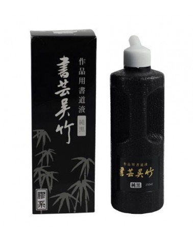 Encre japonaise noir intense