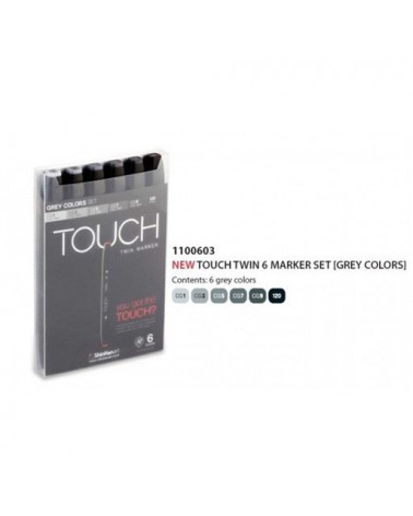 feutre Touch Twin Marker n°6 basique - set de 12 couleurs